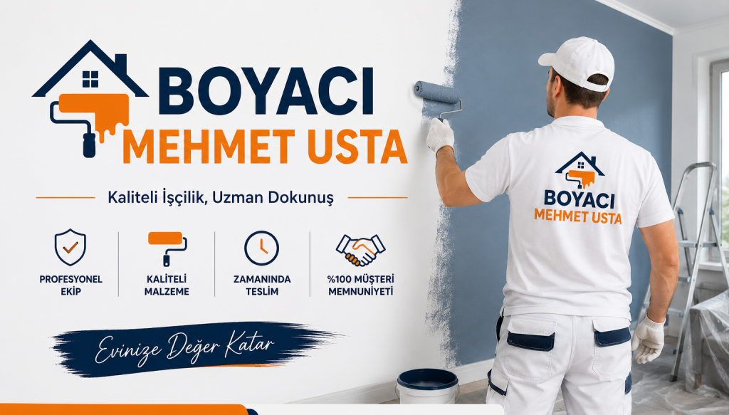 Boya Badana, Alçıpan, Asma Tavan, Çatı Tamiratı ve Komple Ev Tadilatı Hizmetleri
